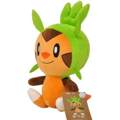 Licensed Chespin Super Soft Short Plush Doll - Free Shipping - Pokemon [In Stock]