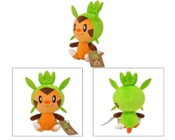 Licensed Chespin Super Soft Short Plush Doll - Free Shipping - Pokemon [In Stock]
