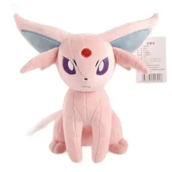 Licensed Espeon Super Soft Short Plush Doll - Free Shipping - Pokemon [In Stock]