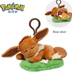 Licensed Grassland Ver. Eevee Super Soft Short Plush Doll Charms - Free Shipping - Pokemon [In Stock]
