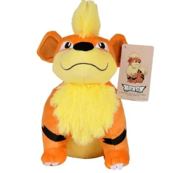 Licensed Growlithe Super Soft Short Plush Doll - Free Shipping - Pokemon [In Stock]