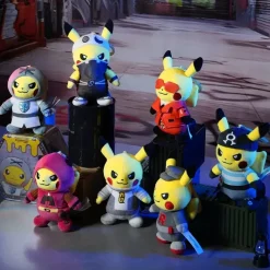 Licensed Mischief Cosplay Pikachu Super Soft Short Plush Doll Charms - Free Shipping - Pokemon [In Stock]
