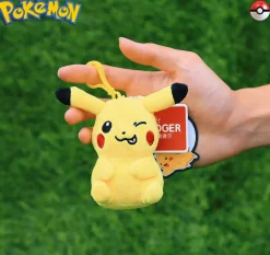 Licensed Naughty Pikachu Super Soft Short Plush Doll Charms - Free Shipping - Pokemon [In Stock]