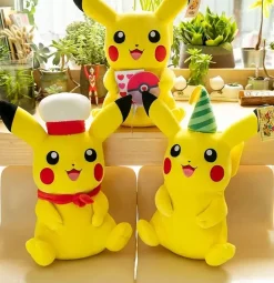 Licensed Party Ver. Pikachu Super Soft Short Plush Doll - Free Shipping - Pokemon [In Stock]