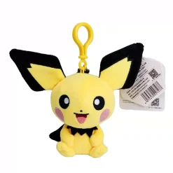 Licensed Pichu Super Soft Short Plush Doll Charms - Free Shipping - Pokemon [In Stock]