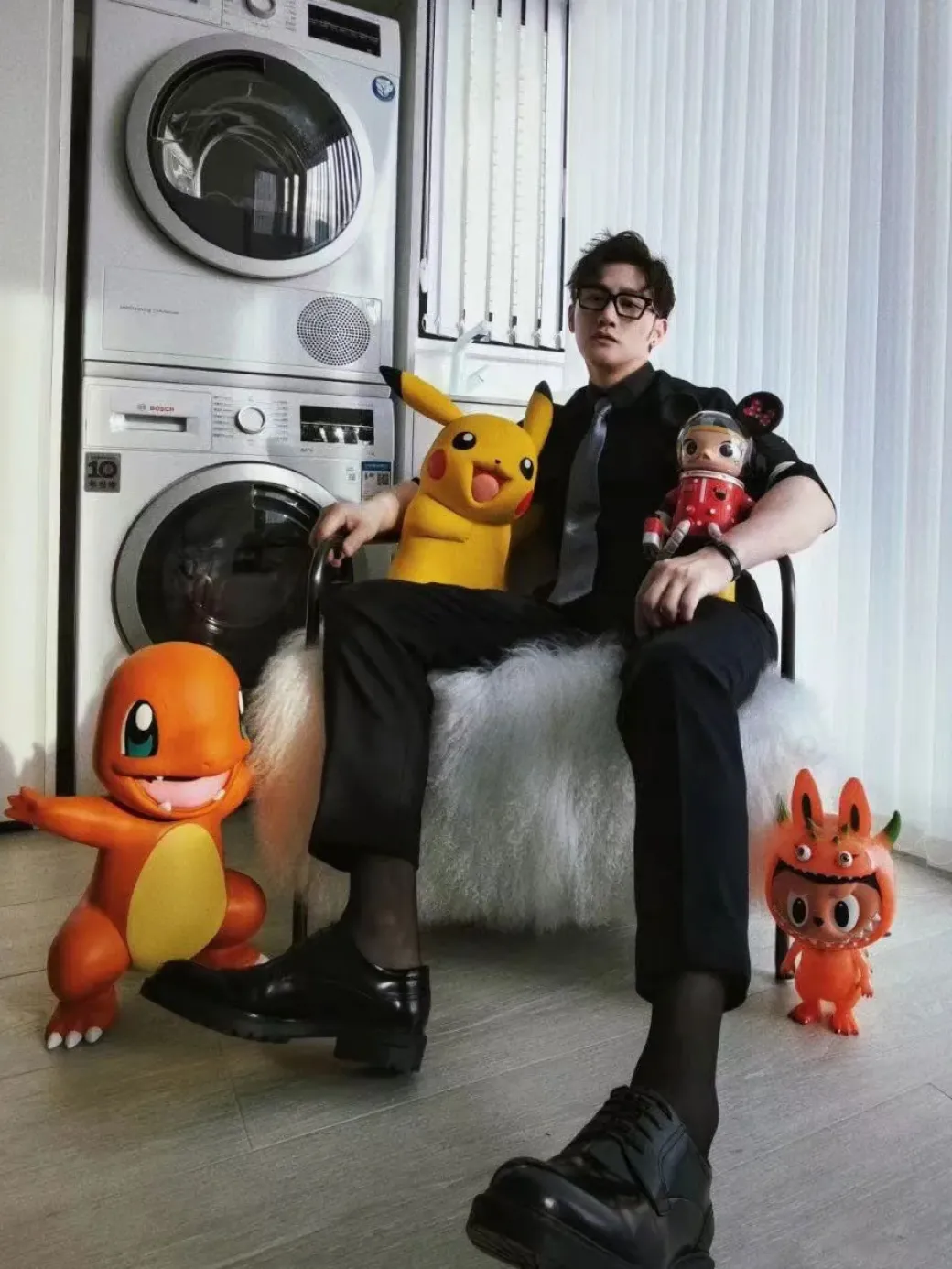Licensed Pokemon Pikachu & Charmander - Pokemon Statue - funism