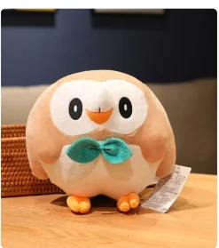 Licensed Rowlet Super Soft Short Plush Doll - Free Shipping - Pokemon [In Stock]
