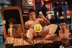 Licensed Selfie of Ji - Original Design Resin Statue - Milk Club Studio