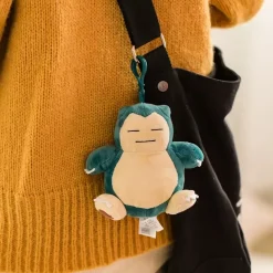 Licensed Snorlax Super Soft Short Plush Doll Charms - Free Shipping - Pokemon [In Stock]