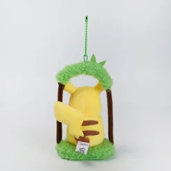 Licensed Swing Ver. Pikachu Super Soft Short Plush Doll Charms - Free Shipping - Pokemon [In Stock]