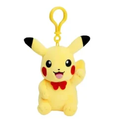 Licensed Tie Knot Ver. Pikachu Super Soft Short Plush Doll Charms - Free Shipping - Pokemon [In Stock]