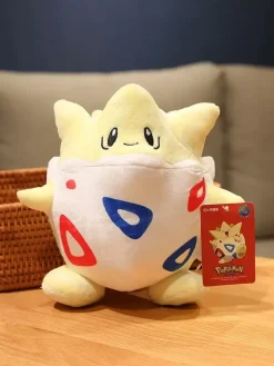 Licensed Togepi Super Soft Short Plush Doll - Free Shipping - Pokemon [In Stock]