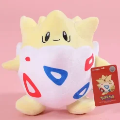 Licensed Togepi Super Soft Short Plush Doll - Free Shipping - Pokemon [In Stock]