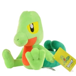 Licensed Treecko Super Soft Short Plush Doll - Free Shipping - Pokemon [In Stock]