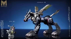 Light and Darkness Series Metal Garurumon & Gabumon - Digimon Resin Statue - My-Studio
