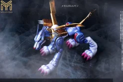 Light and Darkness Series Metal Garurumon & Gabumon - Digimon Resin Statue - My-Studio
