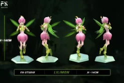 Lilimon & Togemon & Sleeping Tanemon - Digimon Resin Statue - Fh Studios