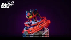 Litten With LED - Pokemon Resin Statue - Baby Studio