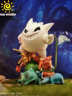 Little Bully Gengar - Pokemon Statue - sun Studio