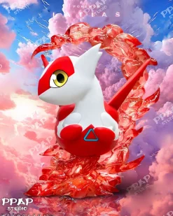 Little Fatty Series Latias & Latios - Pokemon Resin Statue - PPAP Studios