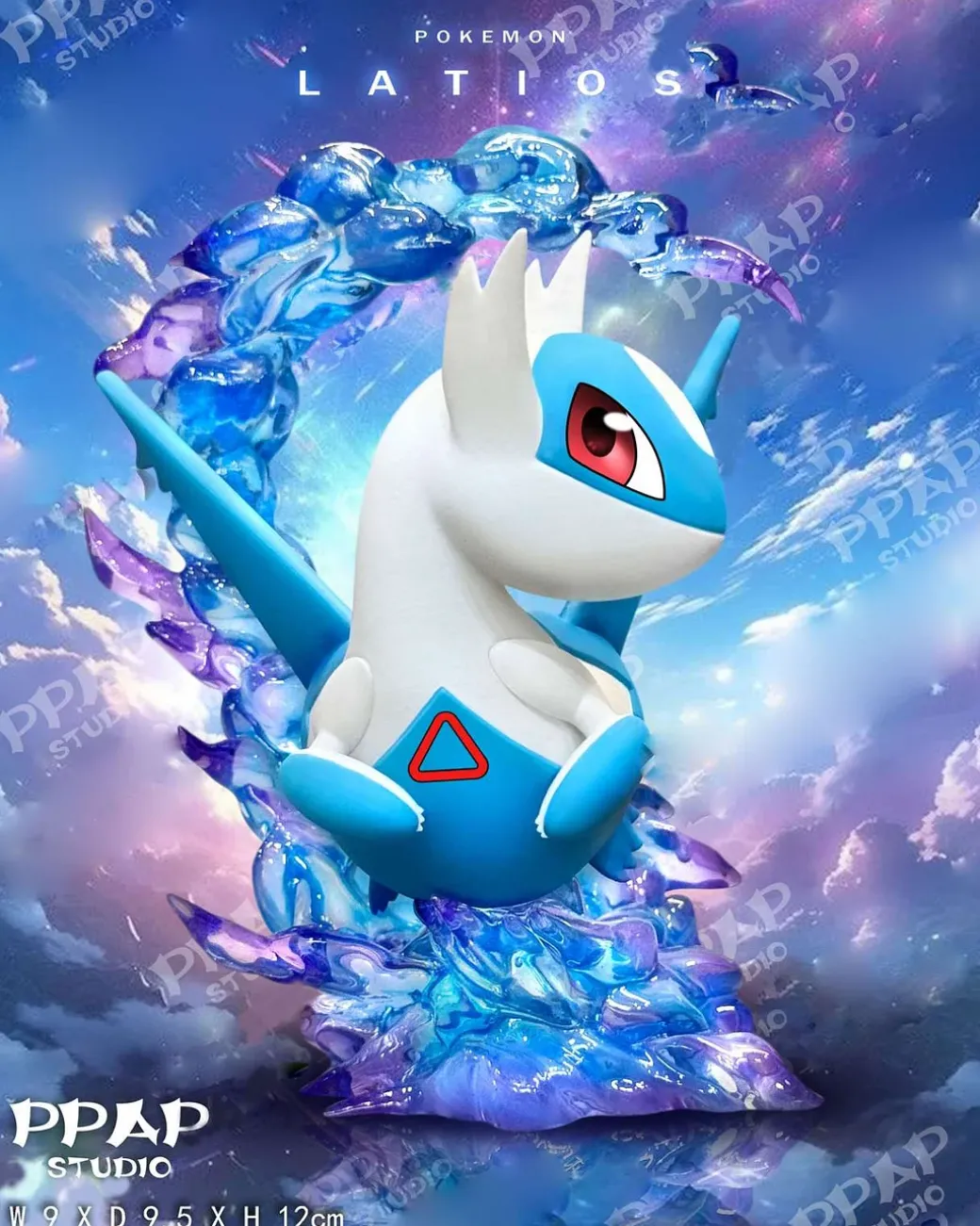 Little Fatty Series Latias & Latios - Pokemon Resin Statue - PPAP Studios