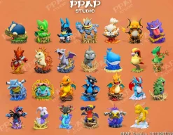 Little Fatty Series Machamp - Pokemon Resin Statue - PPAP Studios