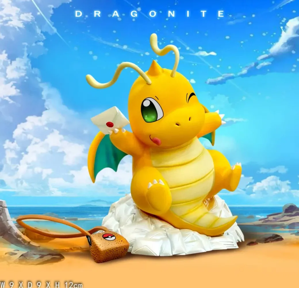 Little Fatty Series Postman Dragonite - Pokemon Resin Statue - PPAP Studios