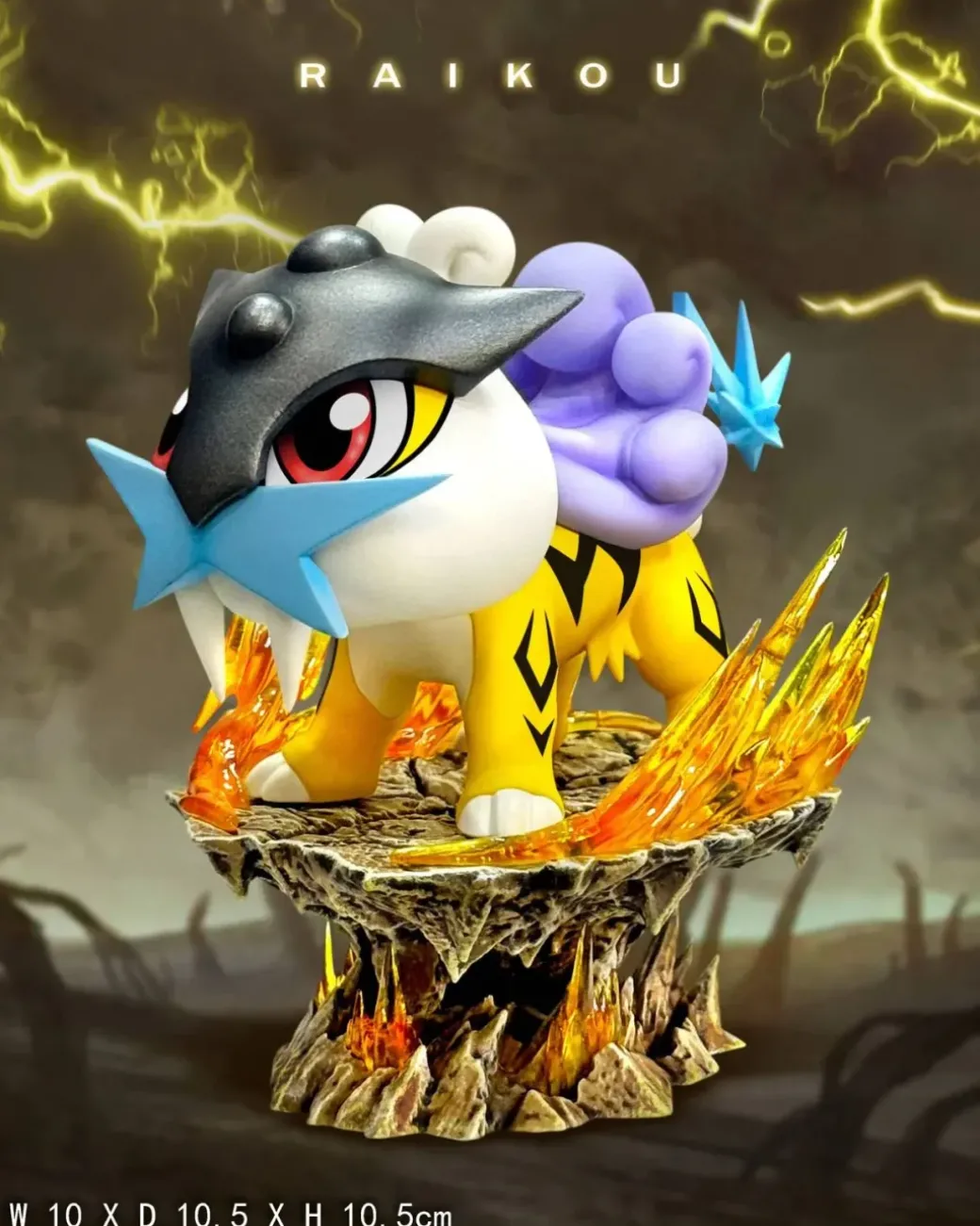 Little Fatty Series Three Legendary Beasts - Pokemon Resin Statue - PPAP Studios