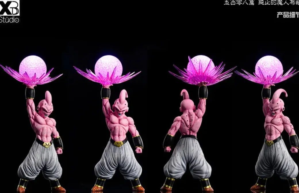 Little Majin Buu with LED - Dragon Ball Resin Statue - XBD Studios