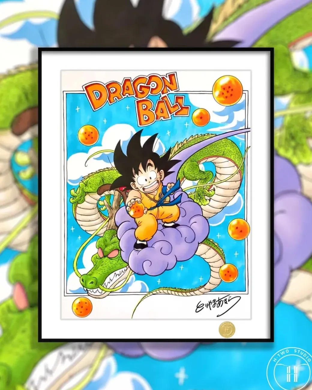 Little Son Goku Decorative Painting - Dragon Ball - H-TWO Studio