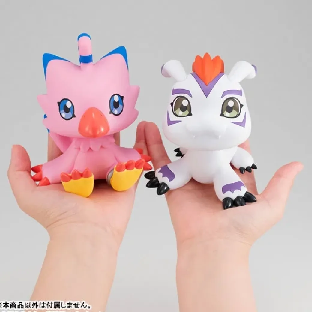 Look Up Series Biyomon & Gomamon - Digimon Official Statue - MegaHouse
