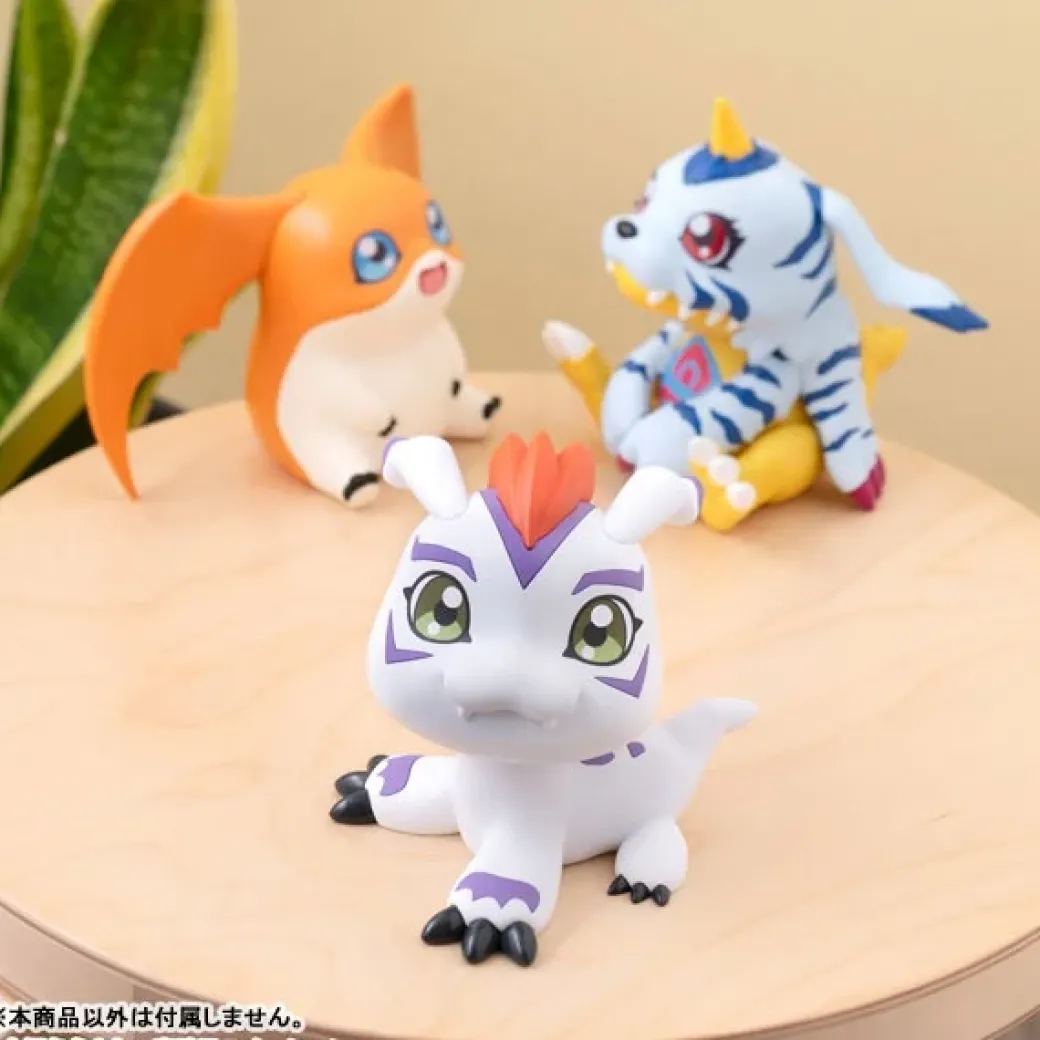 Look Up Series Biyomon & Gomamon - Digimon Official Statue - MegaHouse
