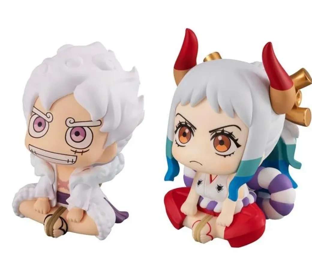 Look Up Series Gear Fifth Nika Monkey D. Luffy & Yamato - ONE PIECE Official Statue - MegaHouse