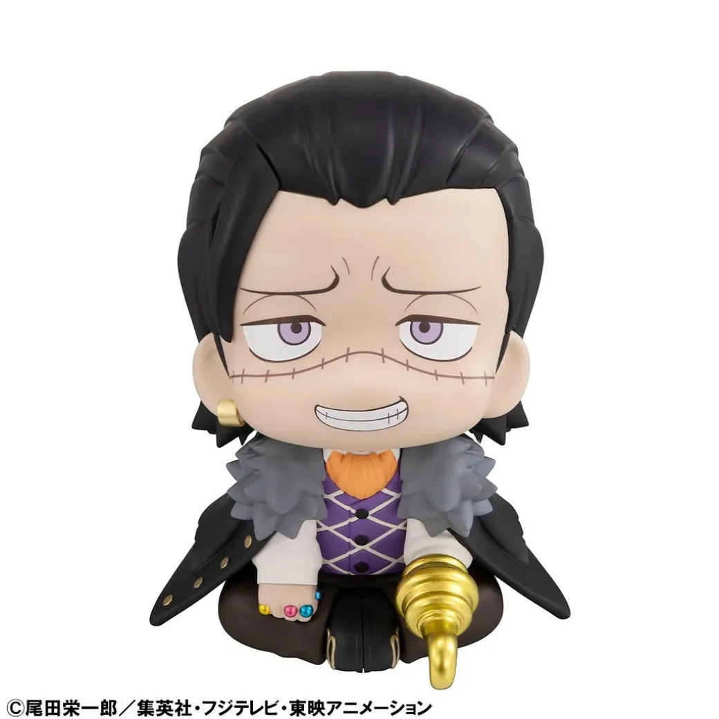 Look Up Series Special Collection Ver. Sir Crocodile & Dracule Mihawk - ONE PIECE Official Statue - MegaHouse