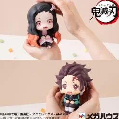 Look Up Series Tanjiro Kamado & Nezuko Kamado - Demon Slayer: Kimetsu no Yaiba Official Statue - MegaHouse