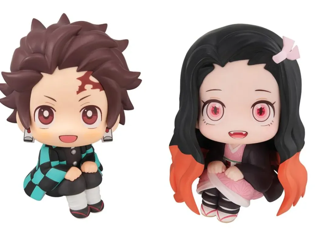 Look Up Series Tanjiro Kamado & Nezuko Kamado - Demon Slayer: Kimetsu no Yaiba Official Statue - MegaHouse