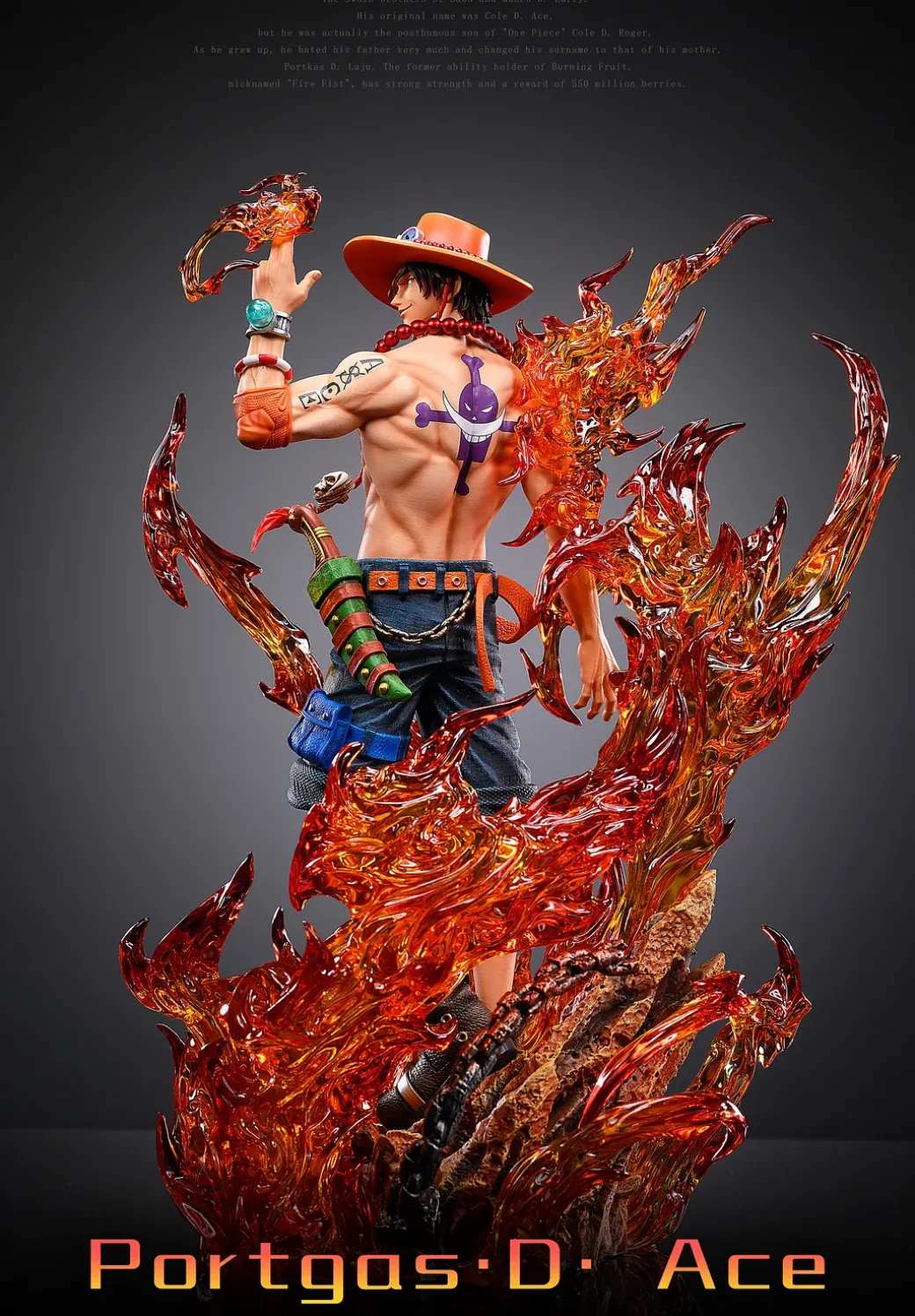 Looking Back Portgas D. Ace - ONE PIECE Resin Statue - LX-Studios