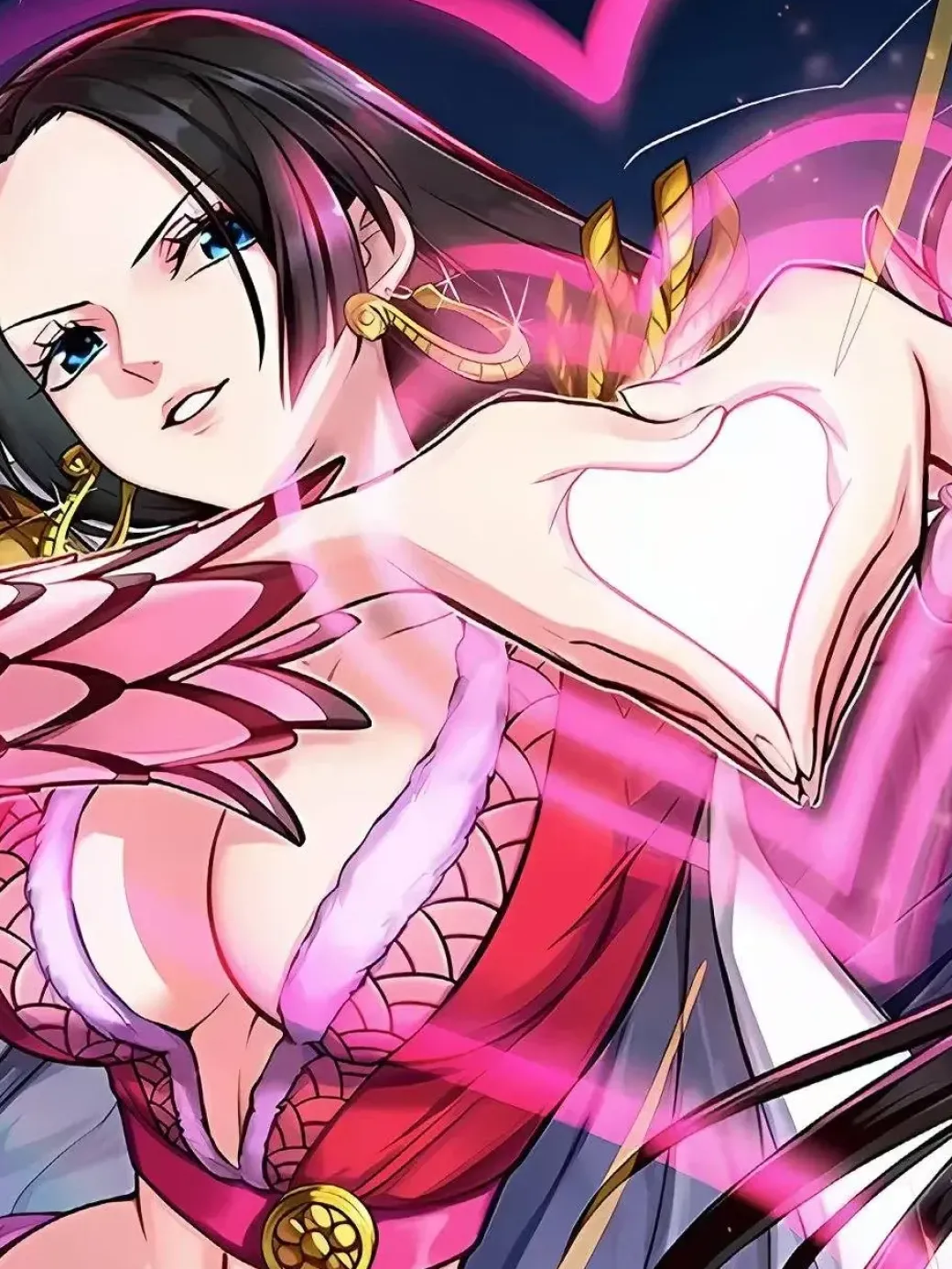 Love Heart Boa Hancock Decorative Painting - ONE PIECE - Xingkong Studio