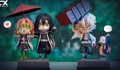 Love Series Shinazugawa Sanemi & Kamado Nezuko - Demon Slayer: Kimetsu No Yaiba Resin Statue - TX Studios