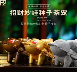 Lucky Bulbasaur Tea Pot - Pokemon Resin Statue - RP Studios