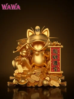Lucky Meowth 2.0 with LED - Pokemon Resin Statue - WAWA Studio