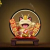 Lucky Meowth with LED - Pokemon Resin Statue - MAR Studio