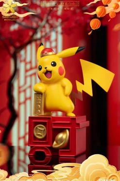 Lucky Pikachu - Pokemon Resin Statue - YingHua Studio