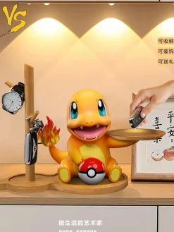 Lucky Storage Charmander - Pokemon Resin Statue - VS Studios