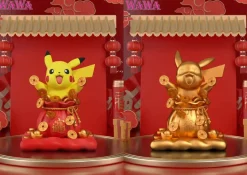 Lucky Throwing Gold Coin Pikachu - Pokemon Statue - WAWA Studio