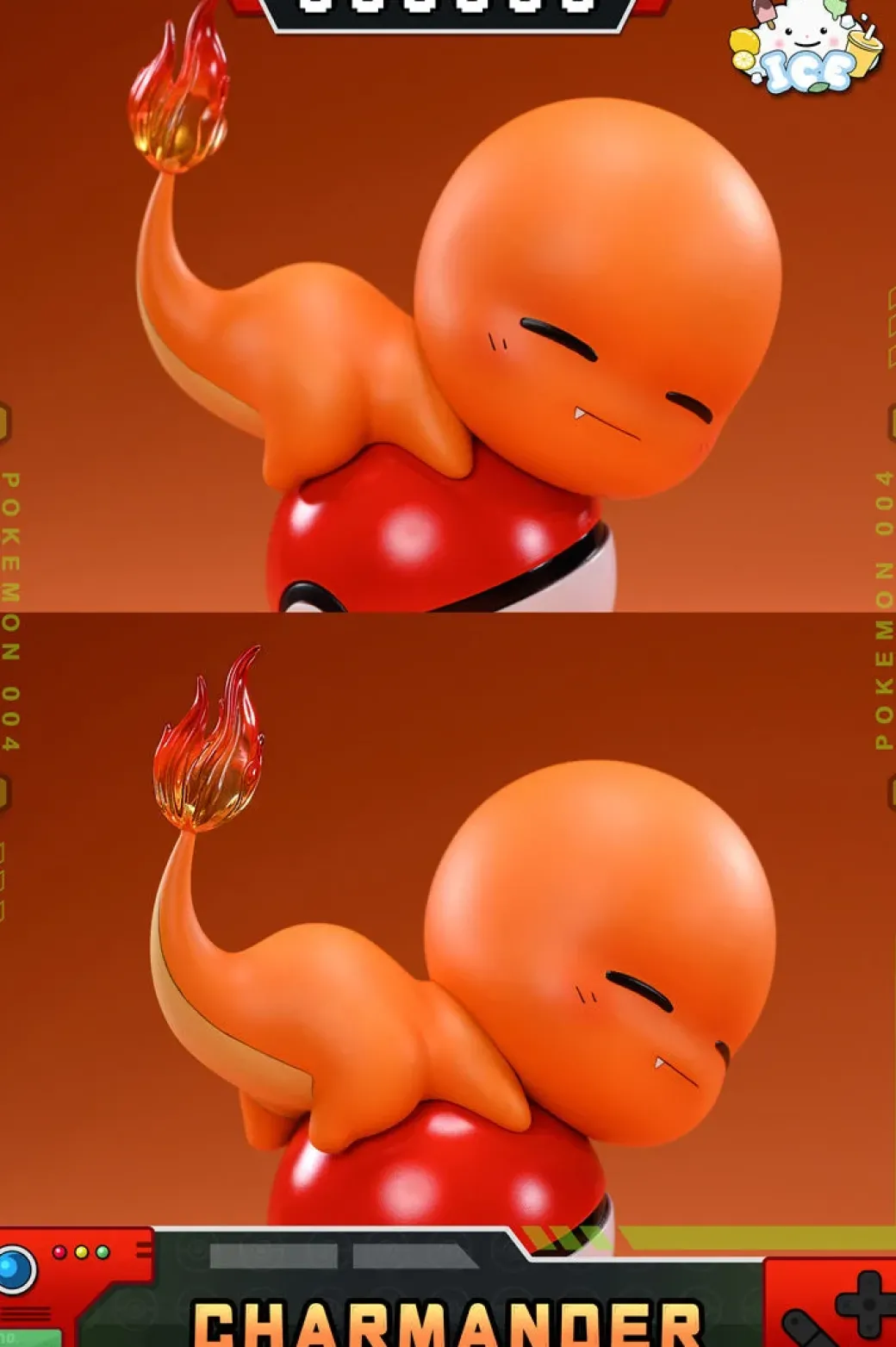 Lying Down Series 002 Charmander - Pokemon Resin Statue - Ice Studio