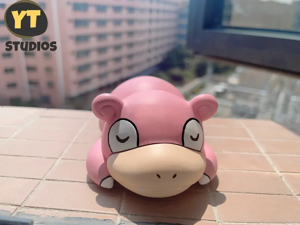 Lying Down Series 001 Slowpoke - Pokemon Resin Statue - YT Studio