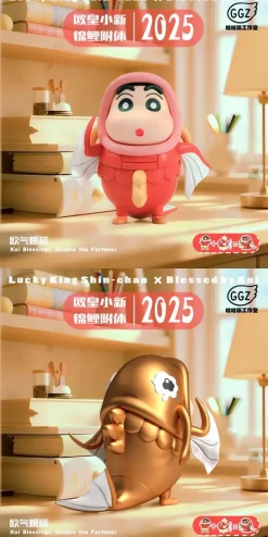 Magikarp Cosplay Shin-chan - Pokemon Crayon Shin-chan Statue - GGZ Studio