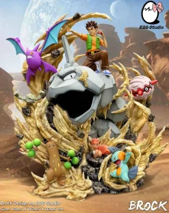 Main Character Series Brock - Pokemon Resin Statue - EGGS Studios