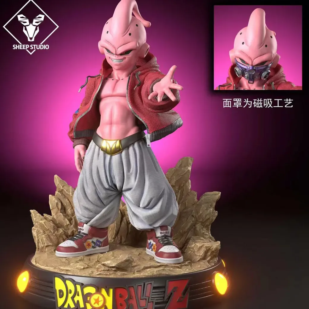 Majin Buu with LED - Dragon Ball Resin Statue - Sheep Studio